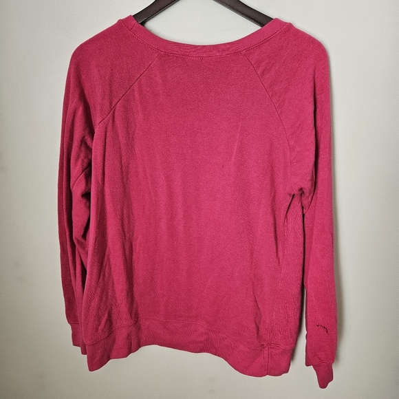 Johnson & Wales University Pink Crewneck Sweatshirt MV Sport Women’s Large JWU - Picture 9 of 10